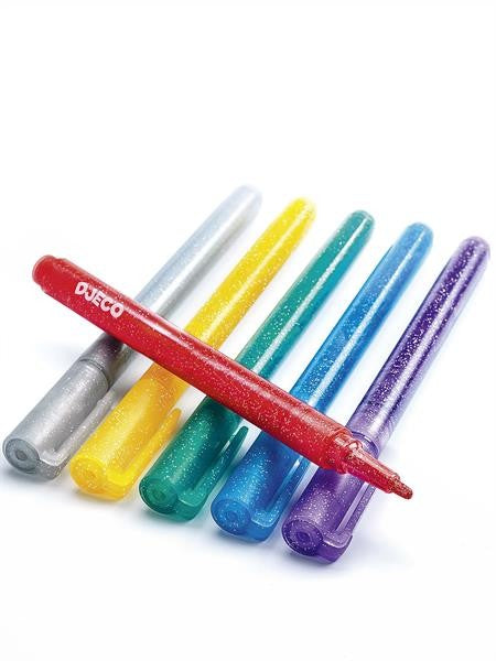 6 Markers glitter - Bild 2