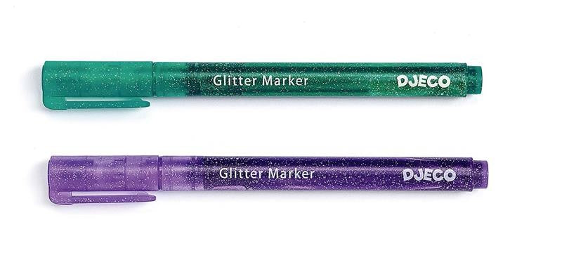 6 Markers glitter - Bild 3