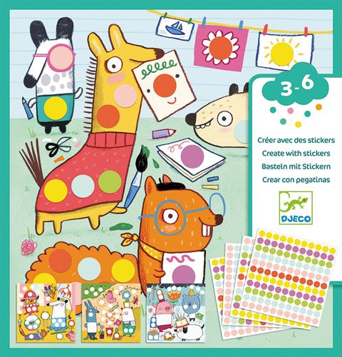Sticker und Basteln Tiere - Bild 1