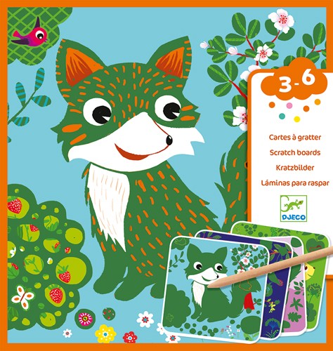 Scratchbilder Waldtiere - Bild 1