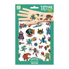 Tattoos : Helden gegen Schurken