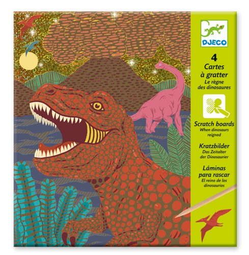 Scratchbilder Dinosaurier - Bild 1