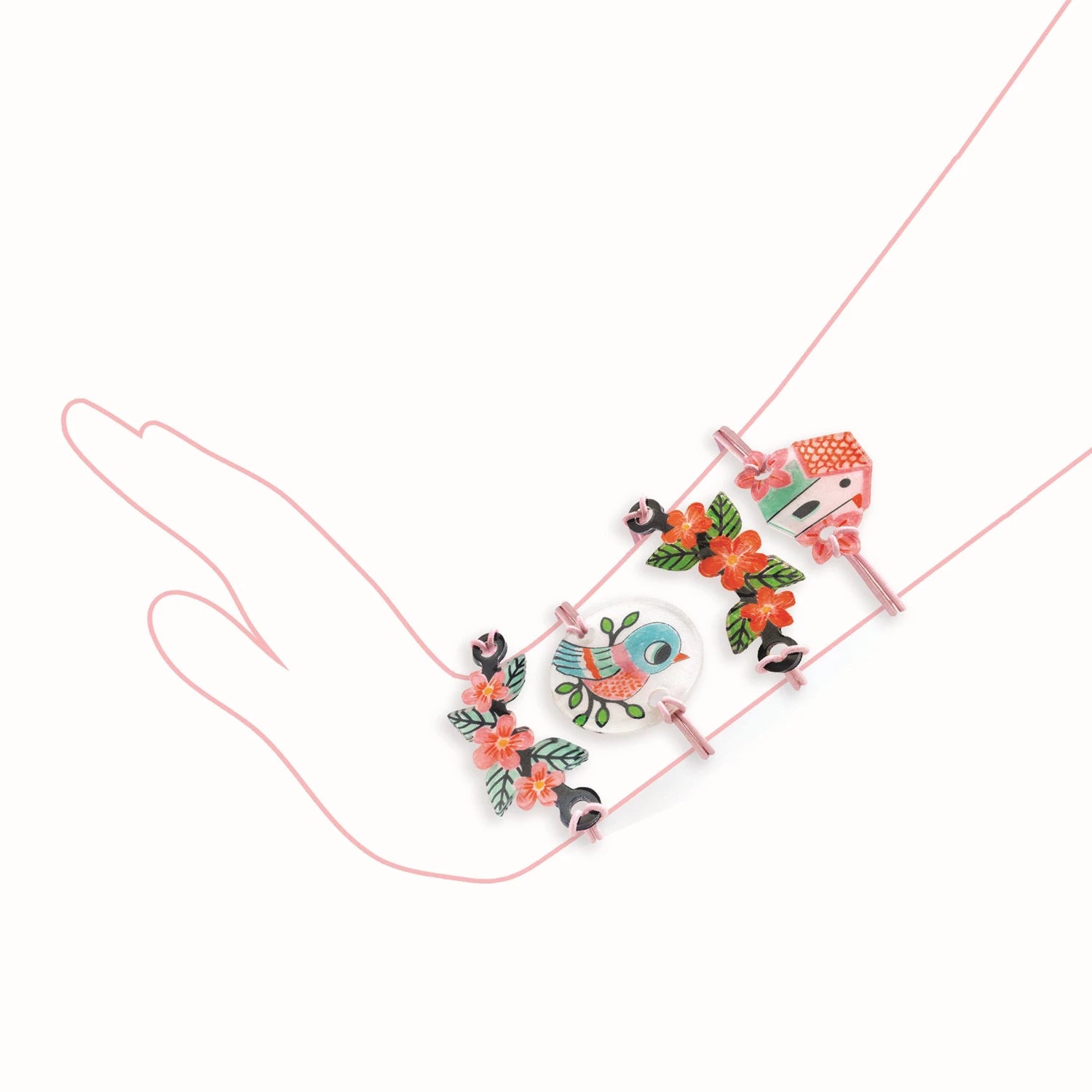 Djeco DIY Schmuck aus Schrumpffolie Tiere - Bild 3