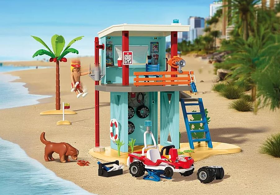 PLAYMOBIL my Life Rettungsturm mit Beach buggy 71903 - Bild 5
