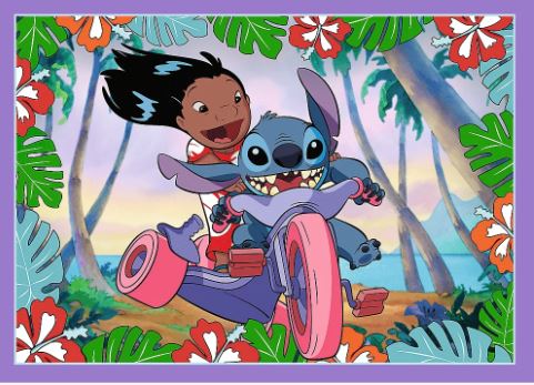 Stitch 4 in 1 Puzzle - Bild 2