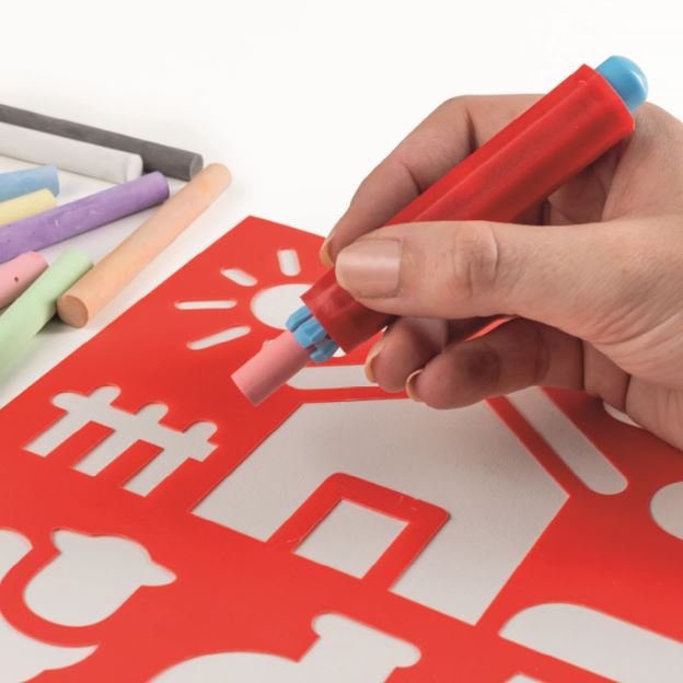 Malefix Abenteuerschablone mit 18 Kreiden - Bild 4