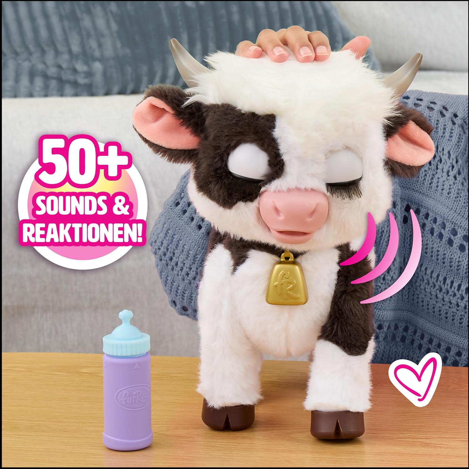 FurReal Riley die laufende Kuh mit Fläschchen - Bild 3