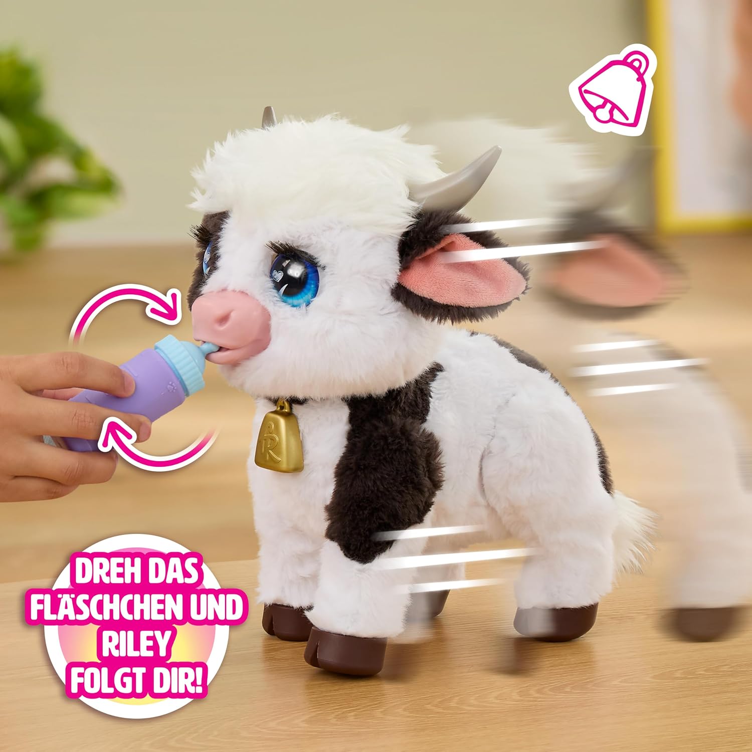 FurReal Riley die laufende Kuh mit Fläschchen - Bild 4