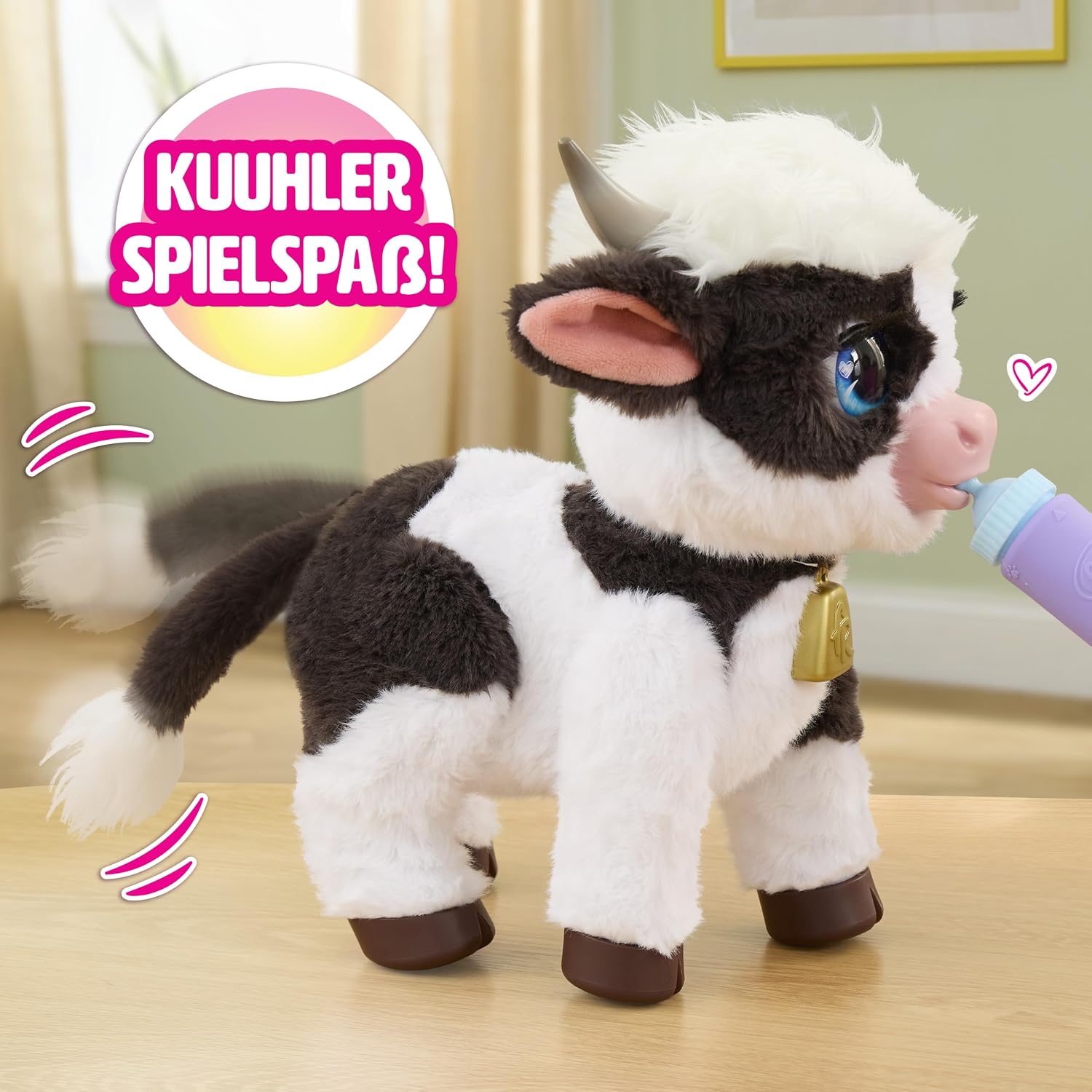 FurReal Riley die laufende Kuh mit Fläschchen - Bild 5