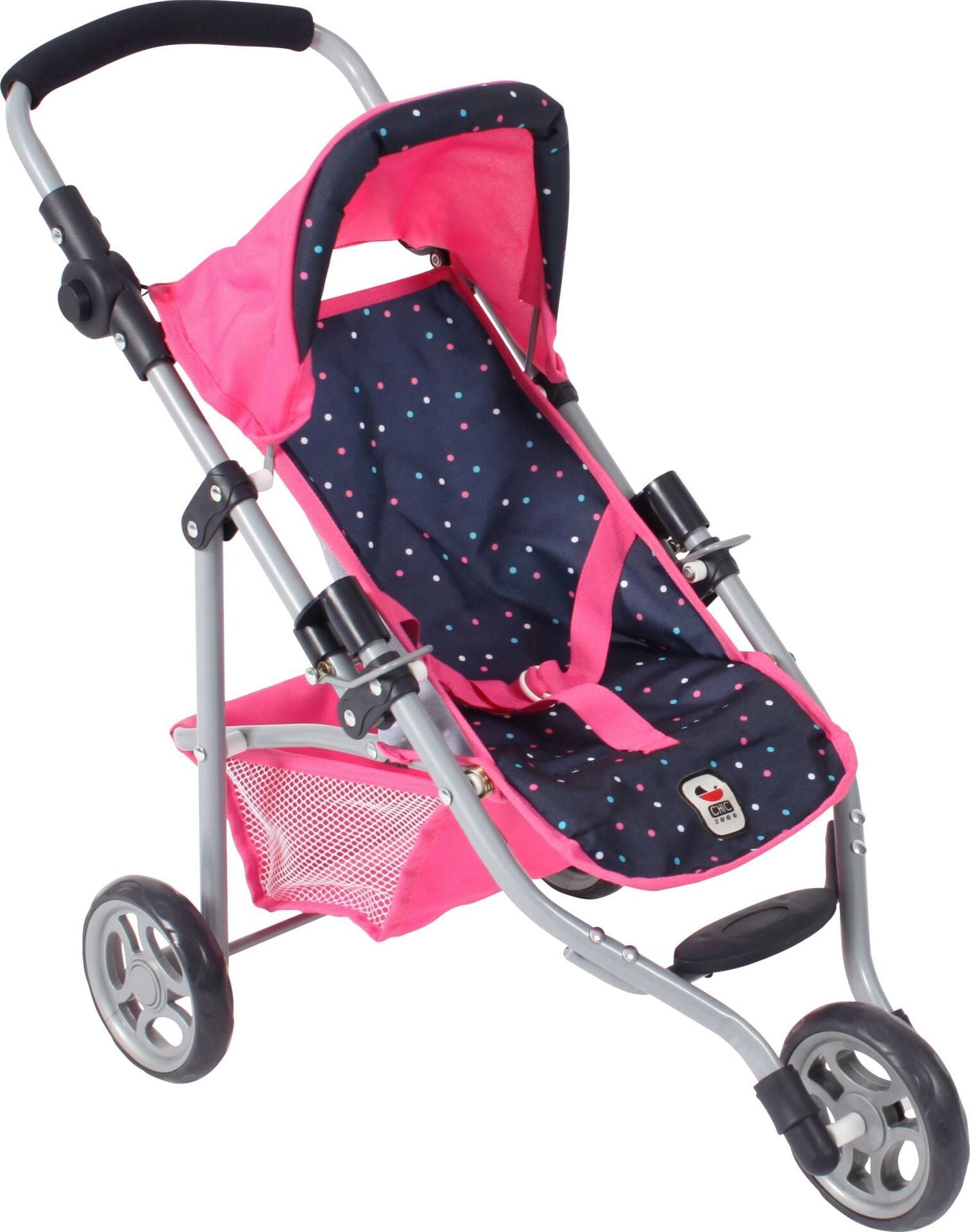 Chic Puppen-Joggingbuggy LOLA Konfetti pink - Bild 1