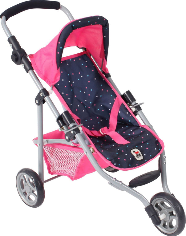 Chic Puppen-Joggingbuggy LOLA Konfetti pink