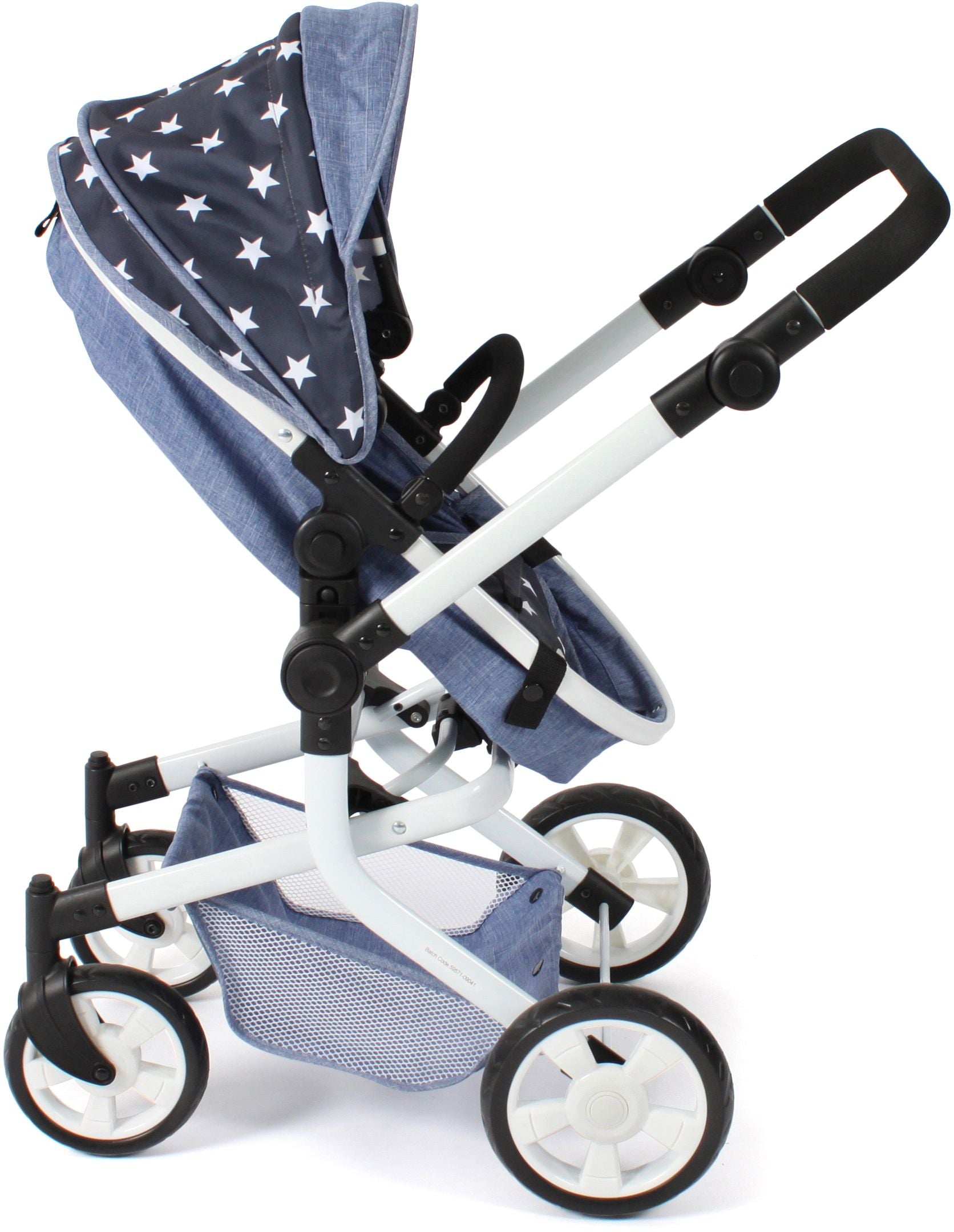 Kombi Puppenwagen Mika Sternchen navy - Bild 2