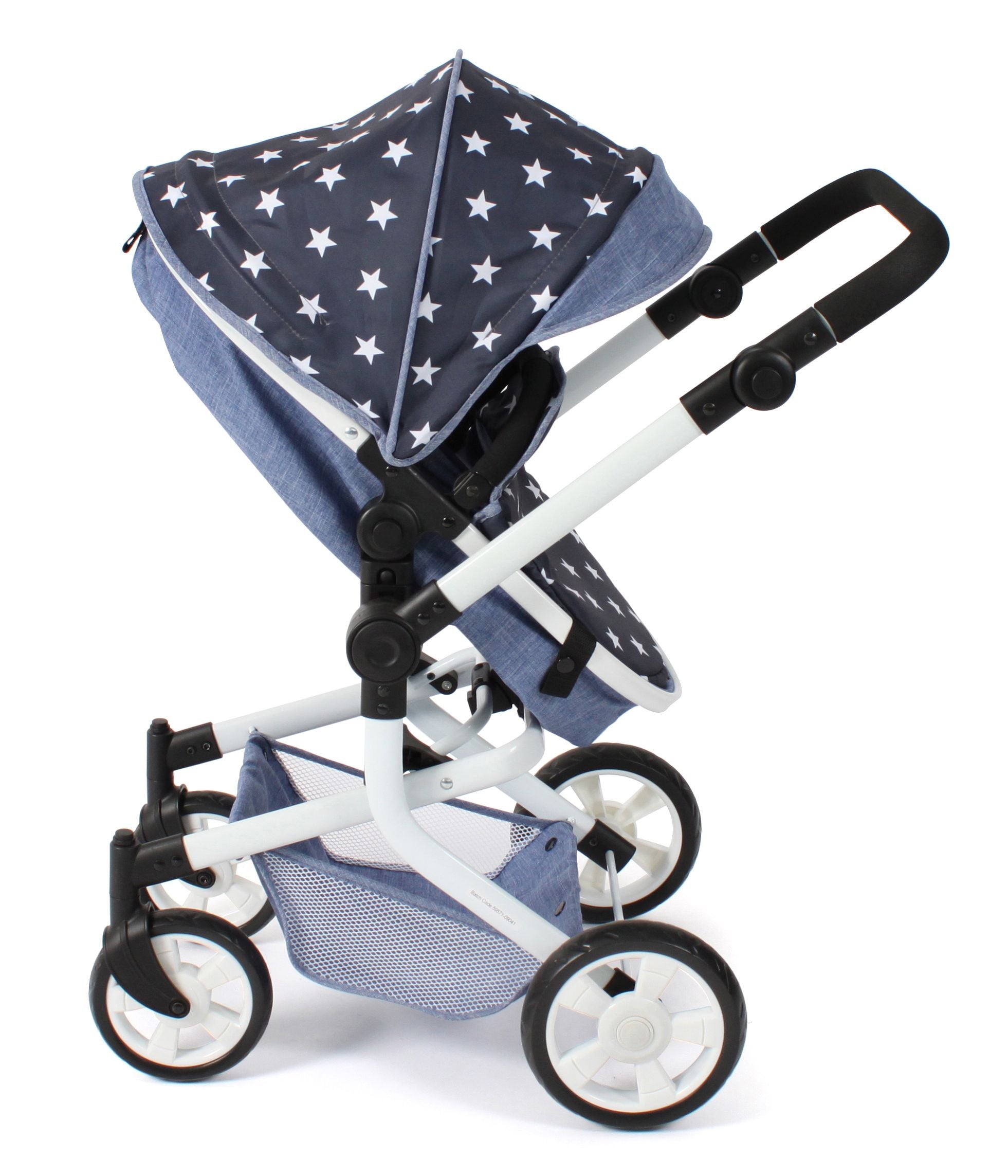 Kombi Puppenwagen Mika Sternchen navy - Bild 6