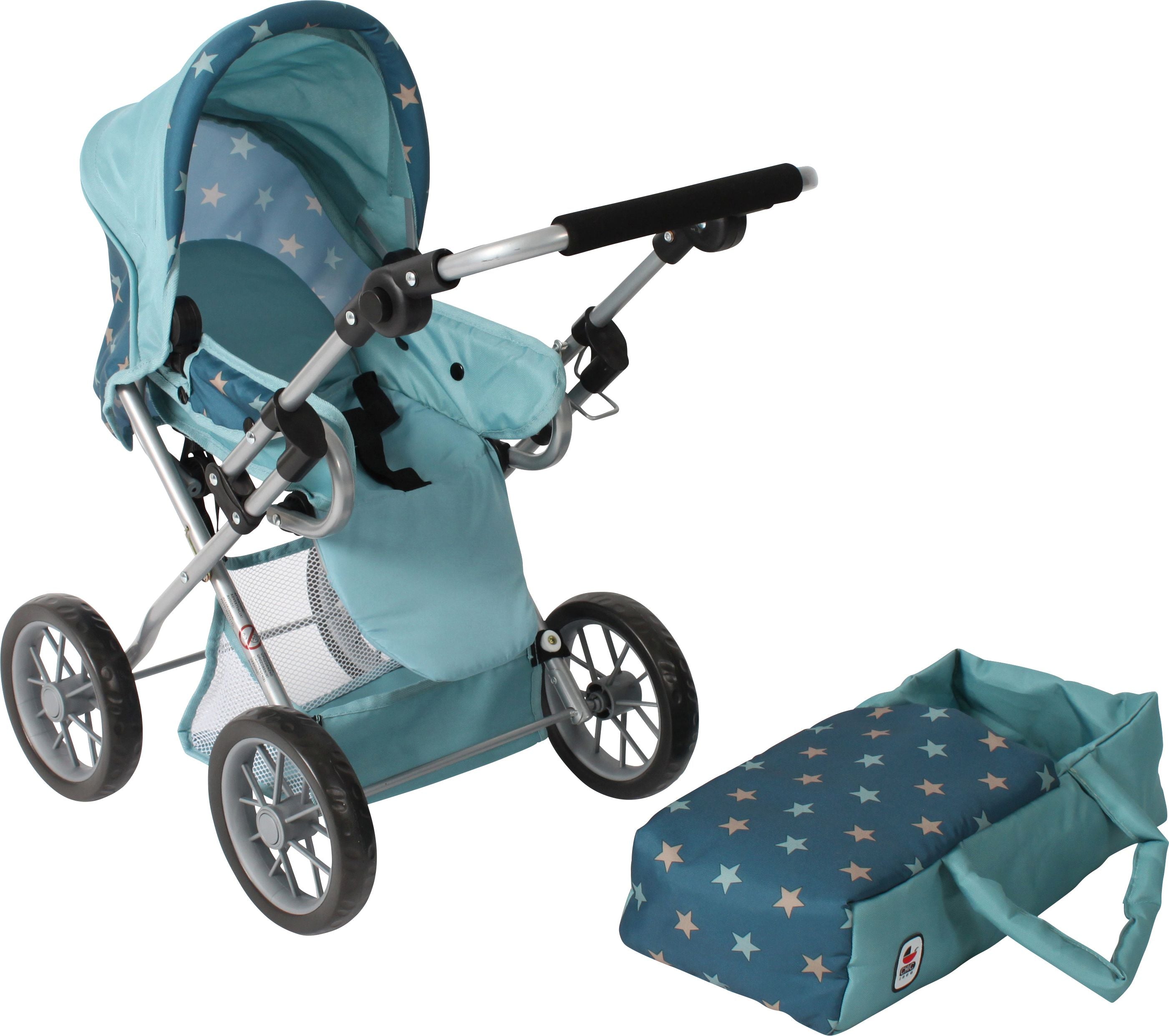 Bayer Chic -Kombi-Puppenwagen Leni türkis – Spielzeug24
