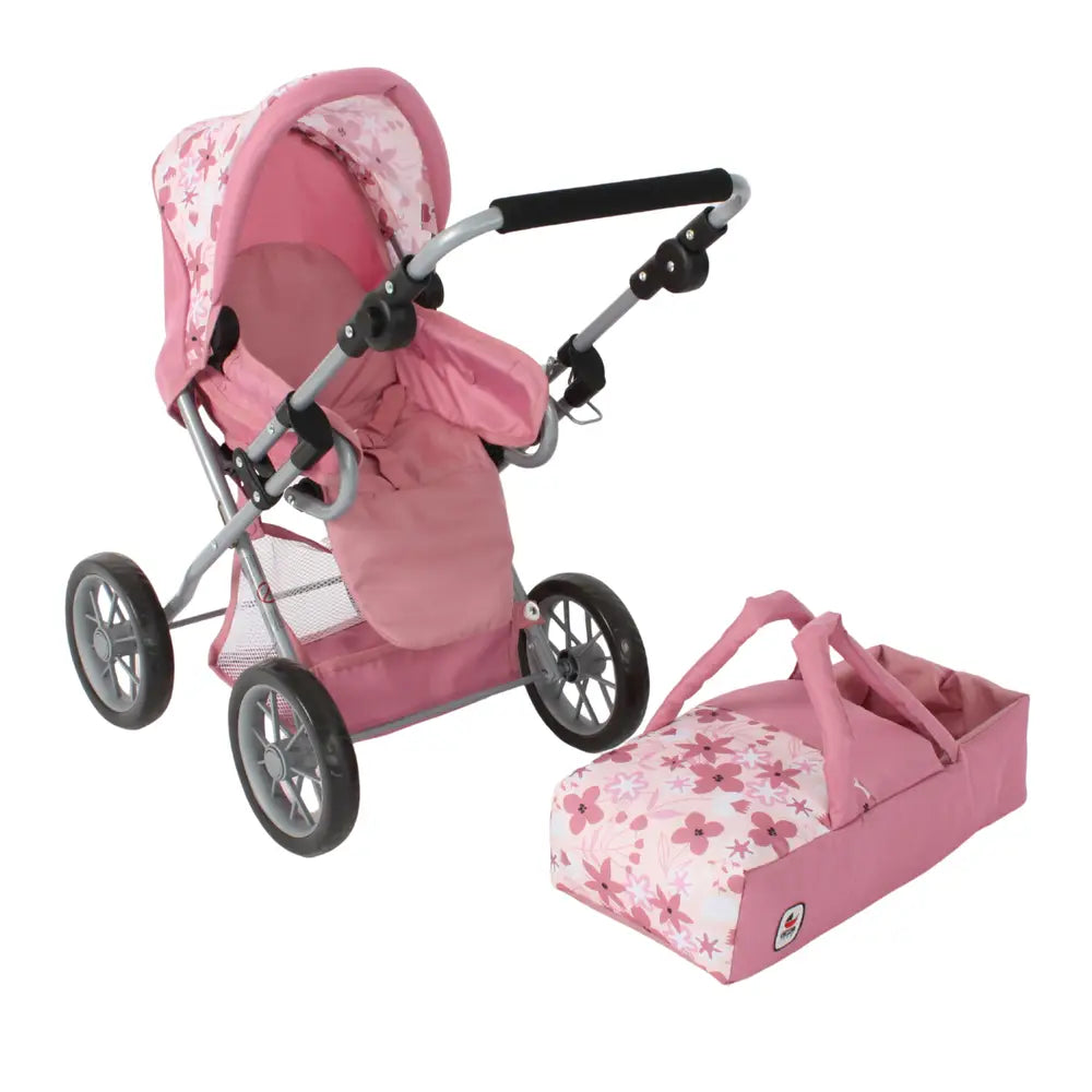 Chic Kombi-Puppenwagen LENI Blume altrose 560.85 - Bild 3