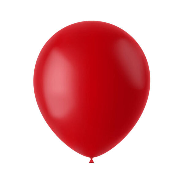 Latexballons matt rubinrot - Bild 1