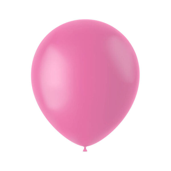 Latexballons matt rosarot - Bild 1