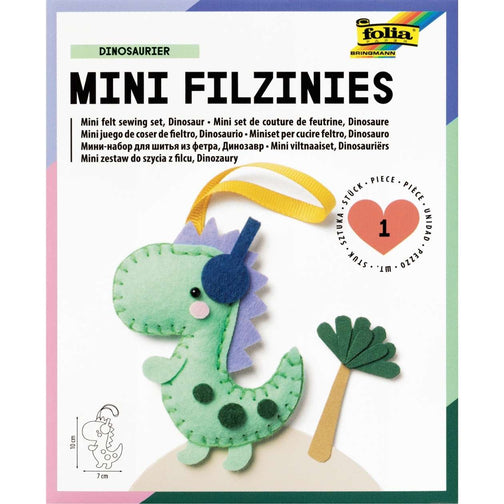 Nähset Filzinies Dinosaurier