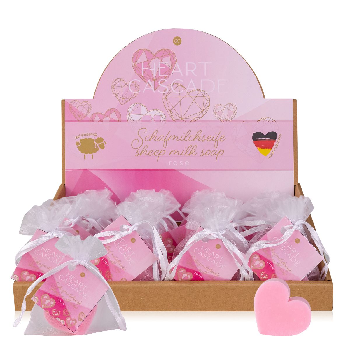 Schafmilchseife Heart 24g - Bild 1