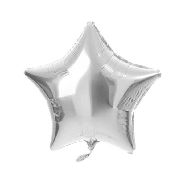Folienballon Stern silber - Bild 1