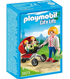 PLAYMOBIL City Life Zwillingskinderwagen 5573
