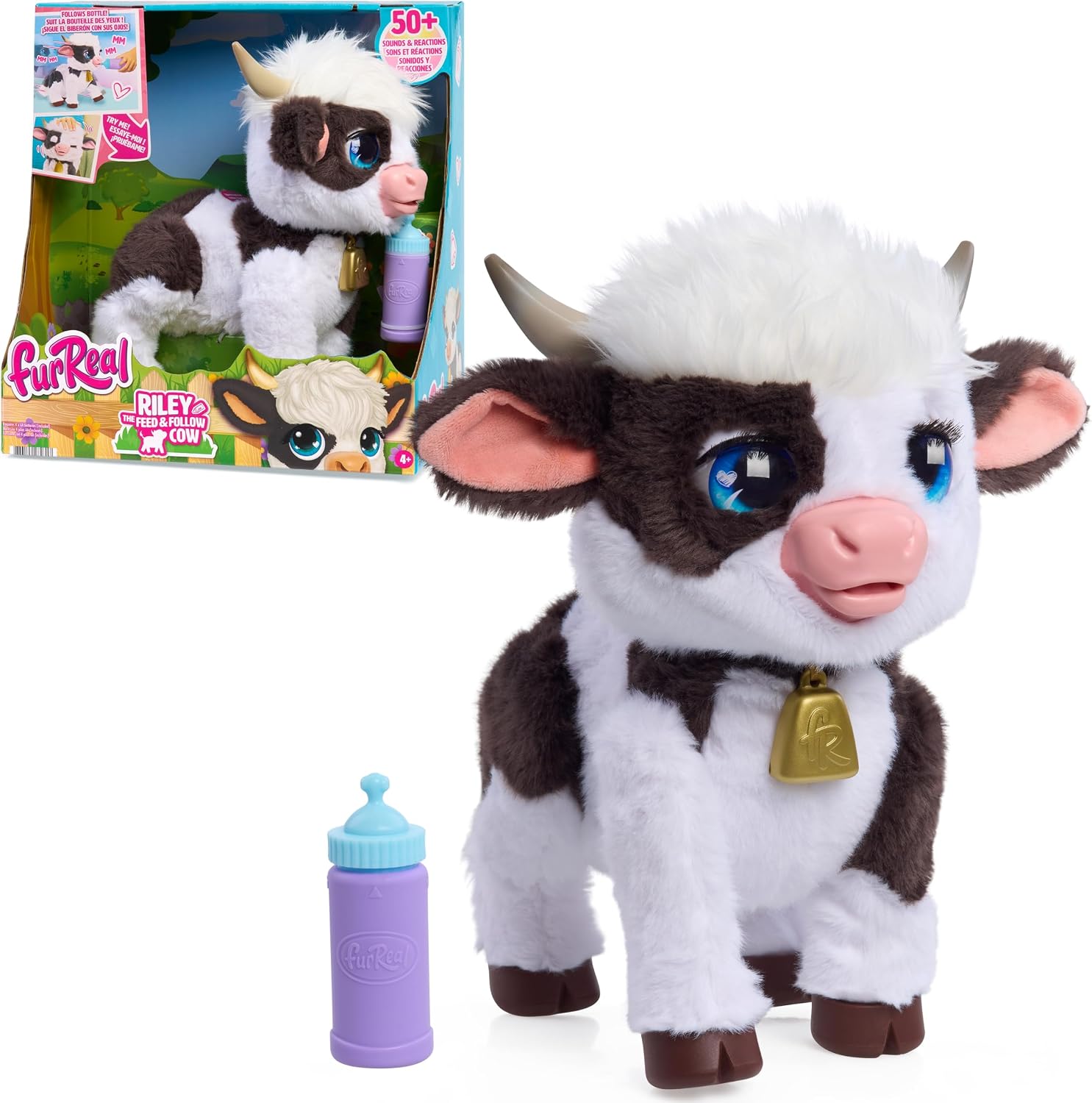 FurReal Riley die laufende Kuh mit Fläschchen - Bild 1