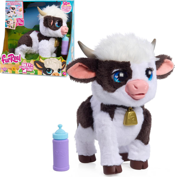 FurReal Riley die laufende Kuh mit Fläschchen