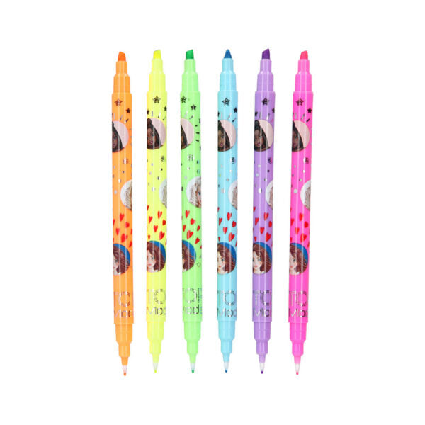 Top Model Neon Duo Fineliner & Leuchtstift Set - Bild 2