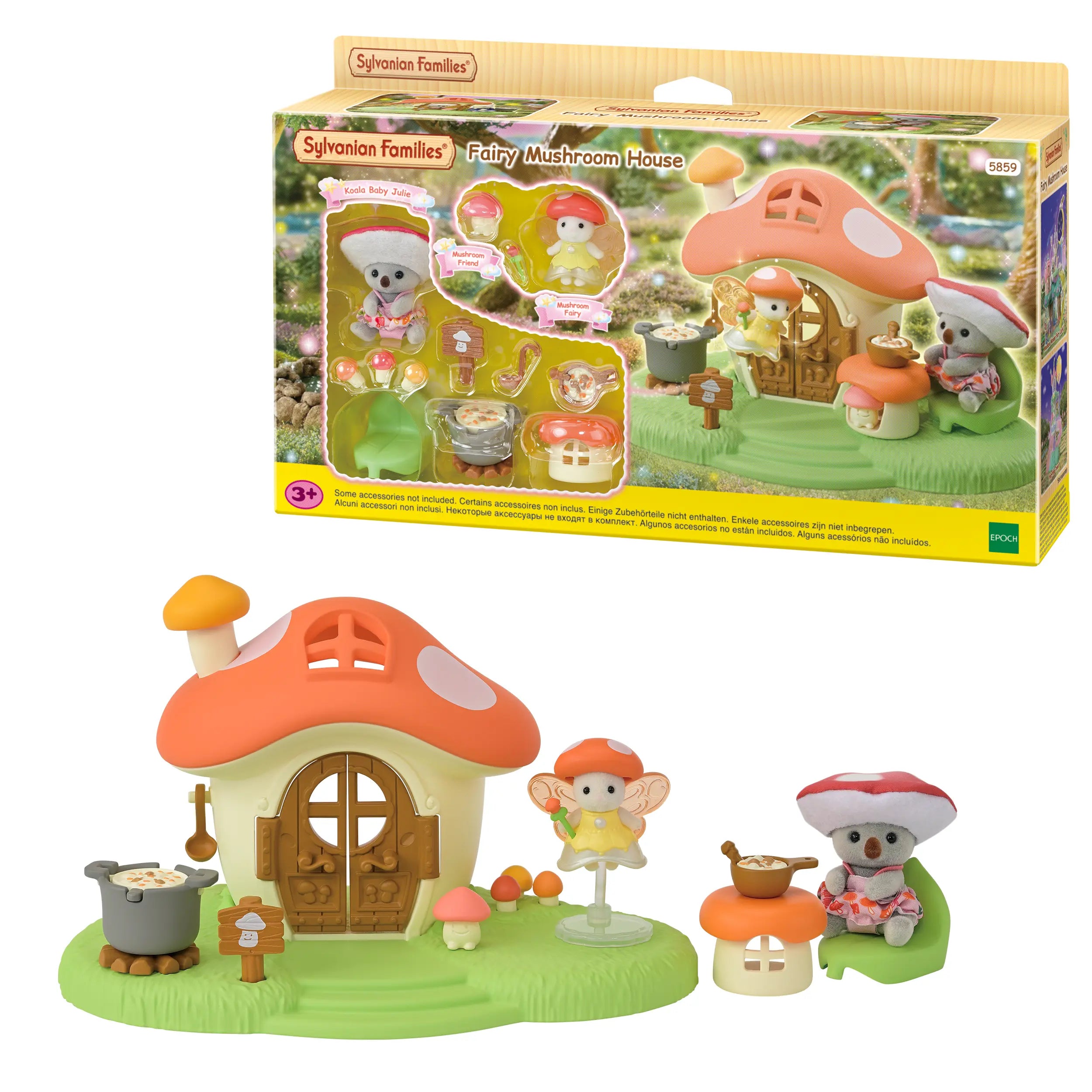 Sylvanian Families Feen Pilzhaus mit Figuren 5859 - Bild 2