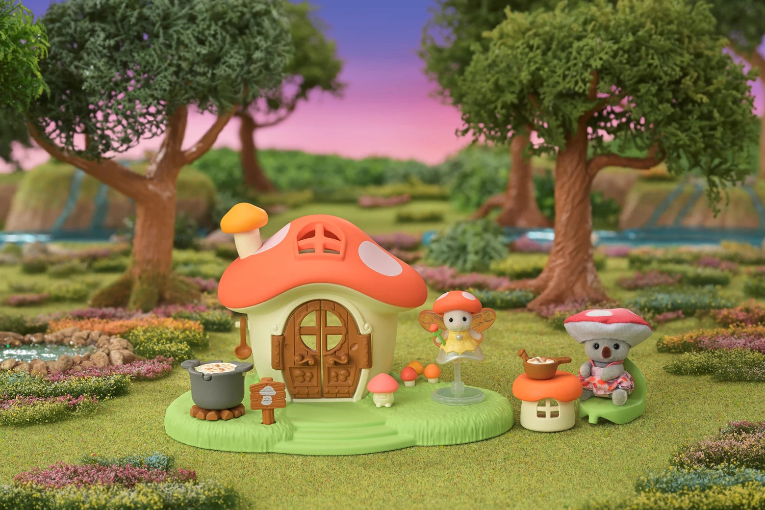 Sylvanian Families Feen Pilzhaus mit Figuren 5859 - Bild 9