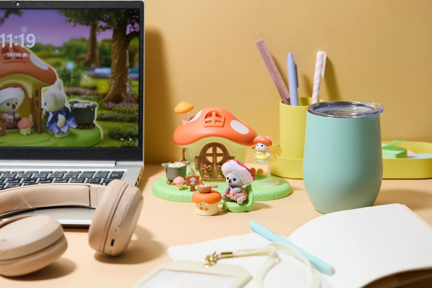 Sylvanian Families Feen Pilzhaus mit Figuren 5859 - Bild 10