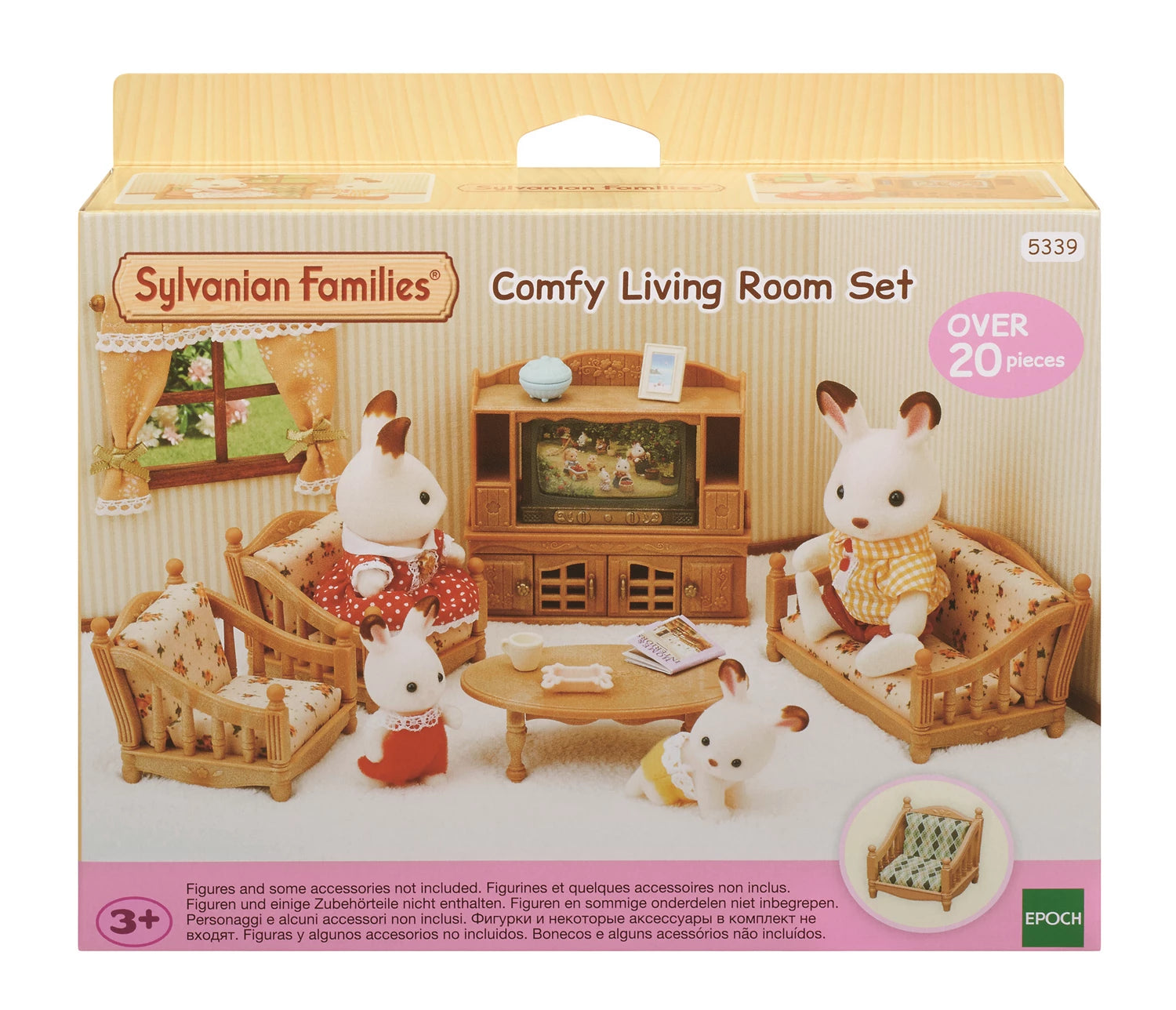 Sylvanian Families Landhaus Wohnzimmer 5339 - Bild 1