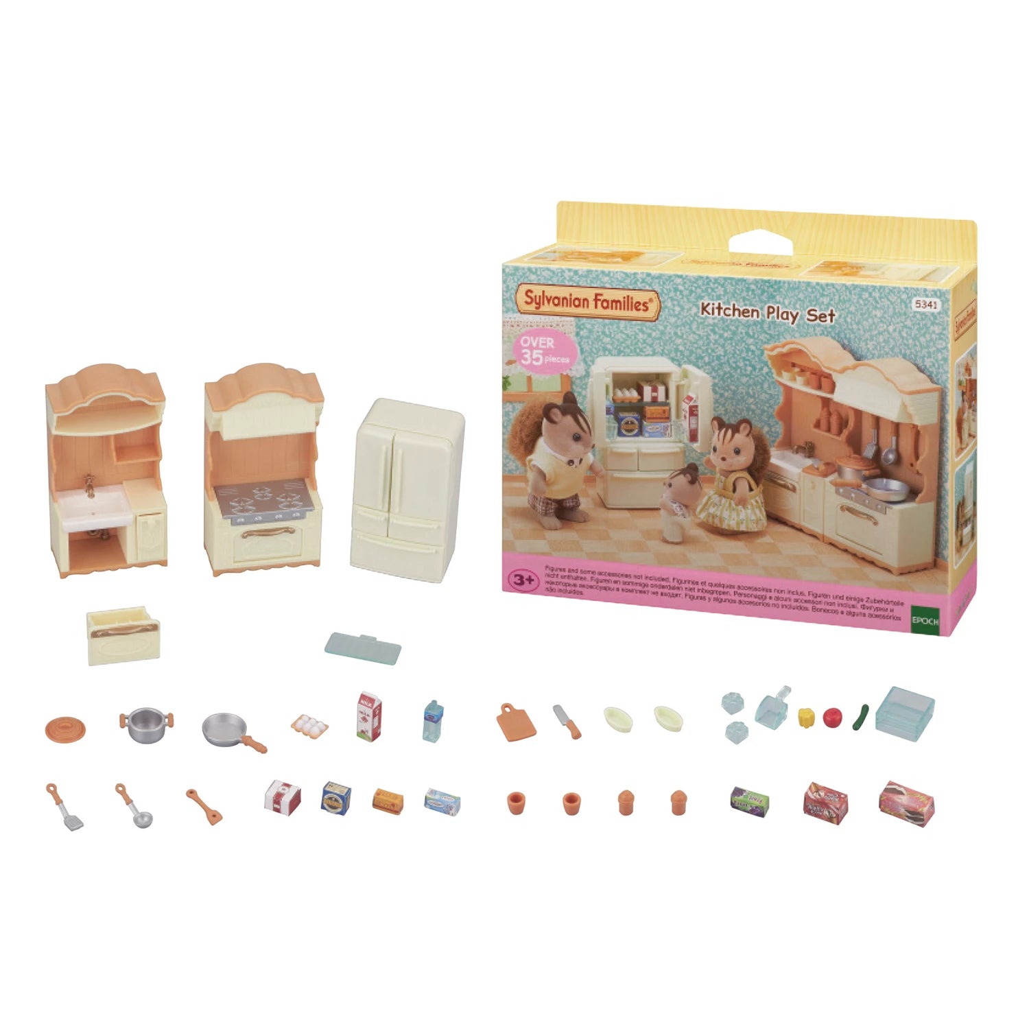 Sylvanian Families Landhaus Küche mit Kühlschrank 5341 - Bild 3