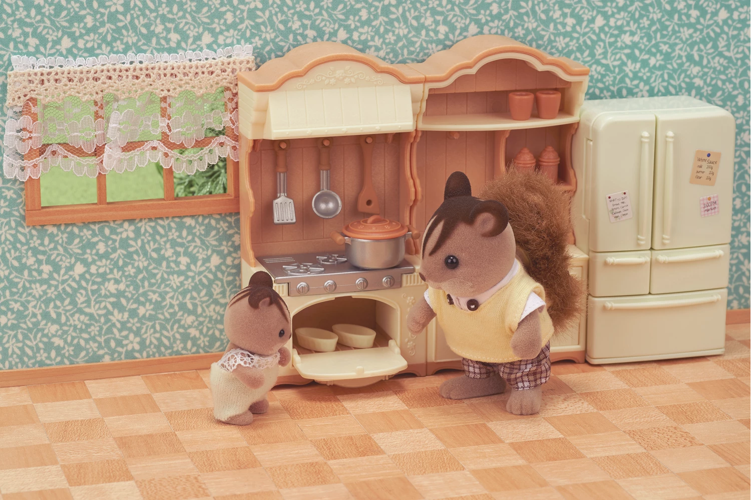 Sylvanian Families Landhaus Küche mit Kühlschrank 5341 - Bild 5