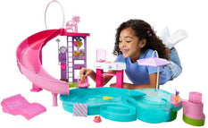 Barbie Traumpool Spielset mit Rutsche und Whirlpool