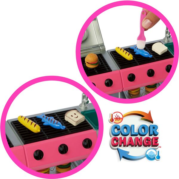 Barbie Super Abenteuer-Camper Spielset mit Dachzelt - Bild 5