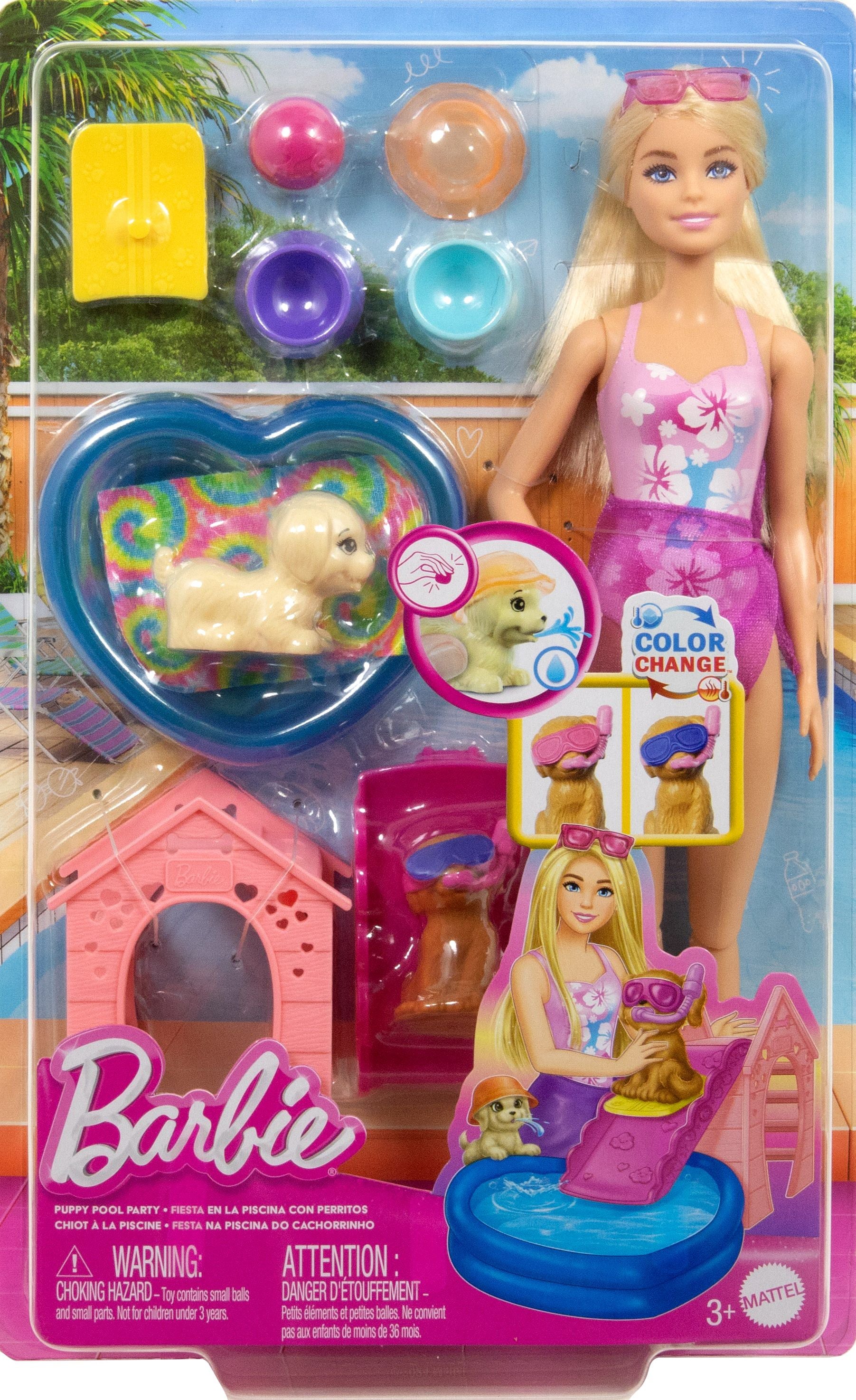Barbie Puppy Pool Party - Aloha Blonde - Bild 5