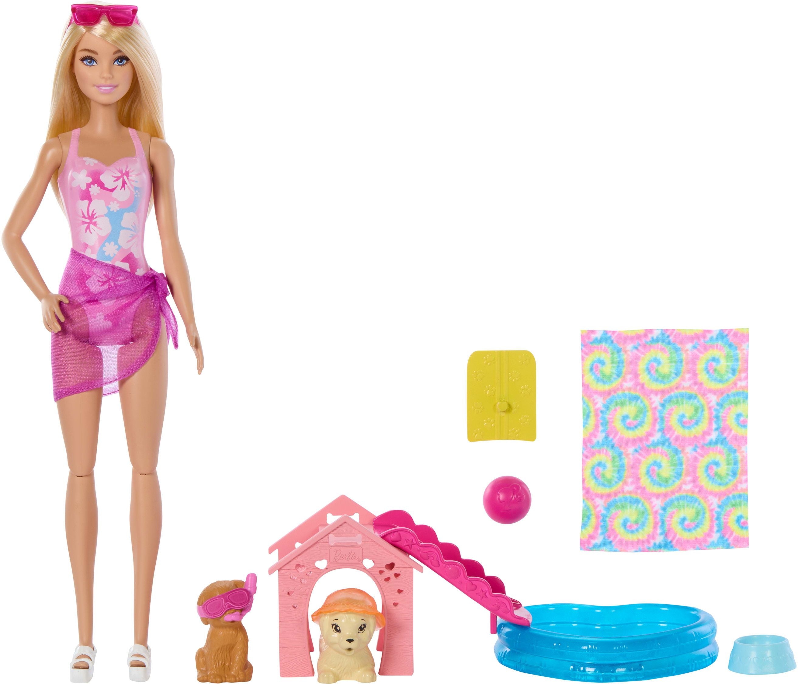Barbie Puppy Pool Party - Aloha Blonde - Bild 4