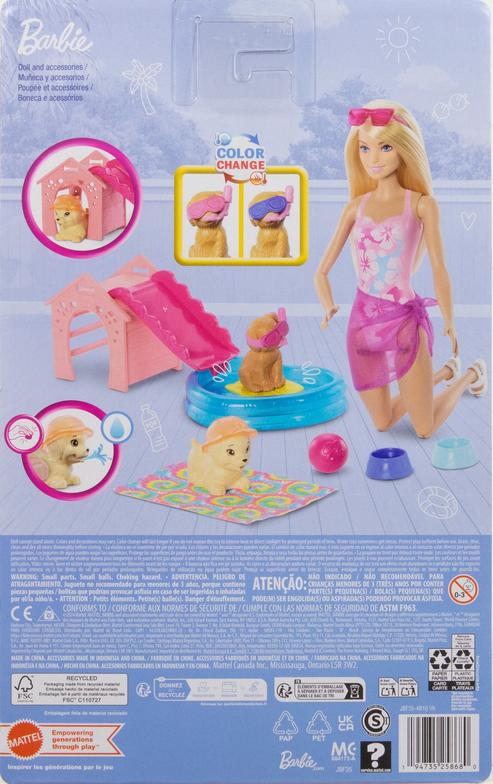 Barbie Puppy Pool Party - Aloha Blonde - Bild 6