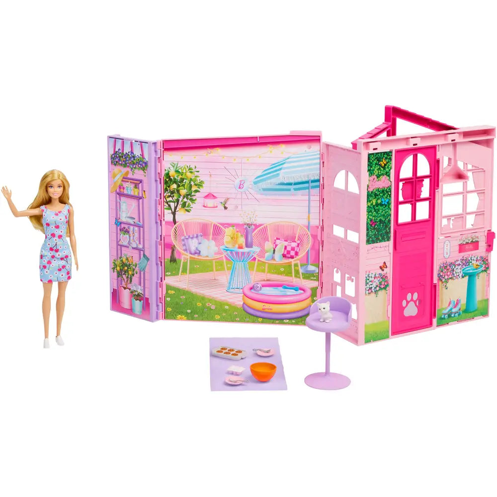 Barbie Weekend Escape Haus mit Puppe - Bild 1