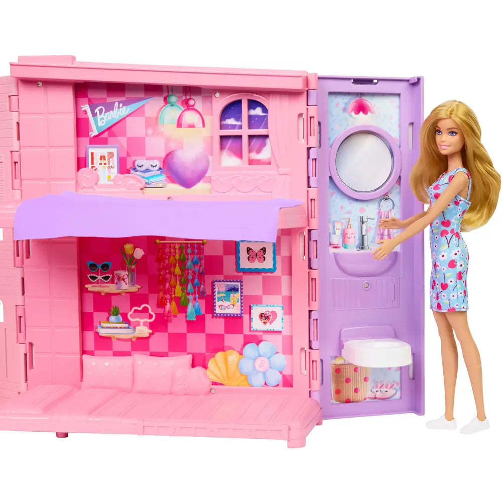 Barbie Weekend Escape Haus mit Puppe - Bild 2