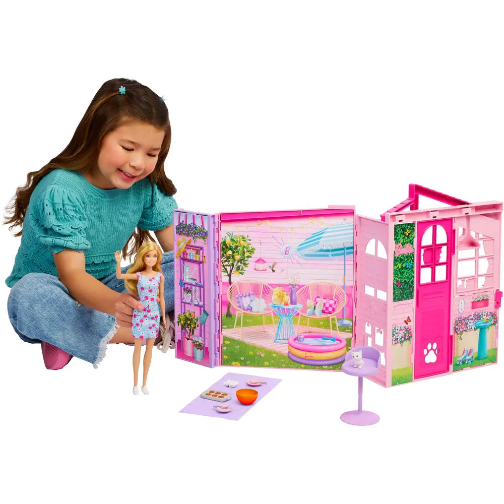 Barbie Weekend Escape Haus mit Puppe - Bild 9
