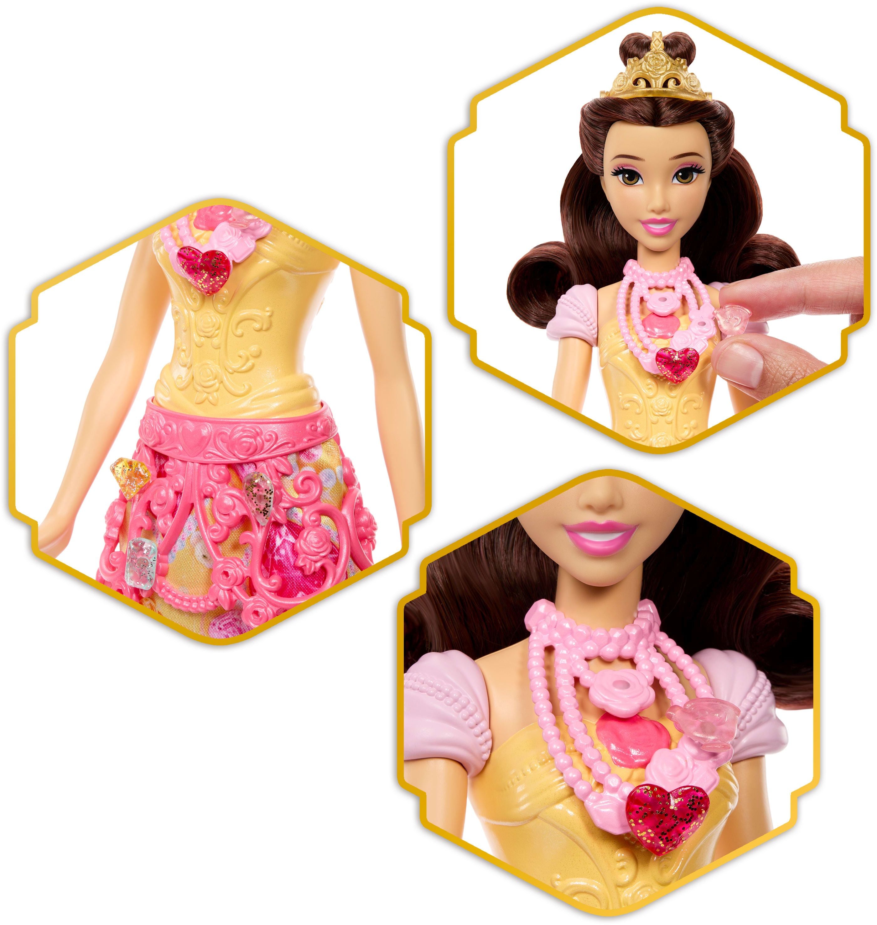 Disney Prinzessin Juwel Reveal Belle Puppe - Bild 3