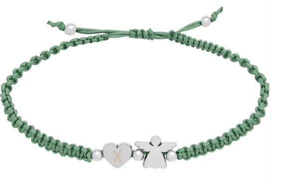 Armband Schutzengel  Initiale : X - Bild 2