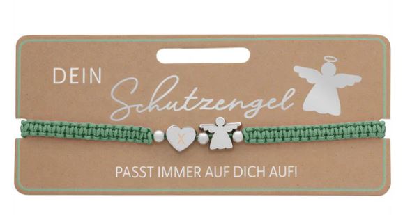 Armband Schutzengel  Initiale : X - Bild 1