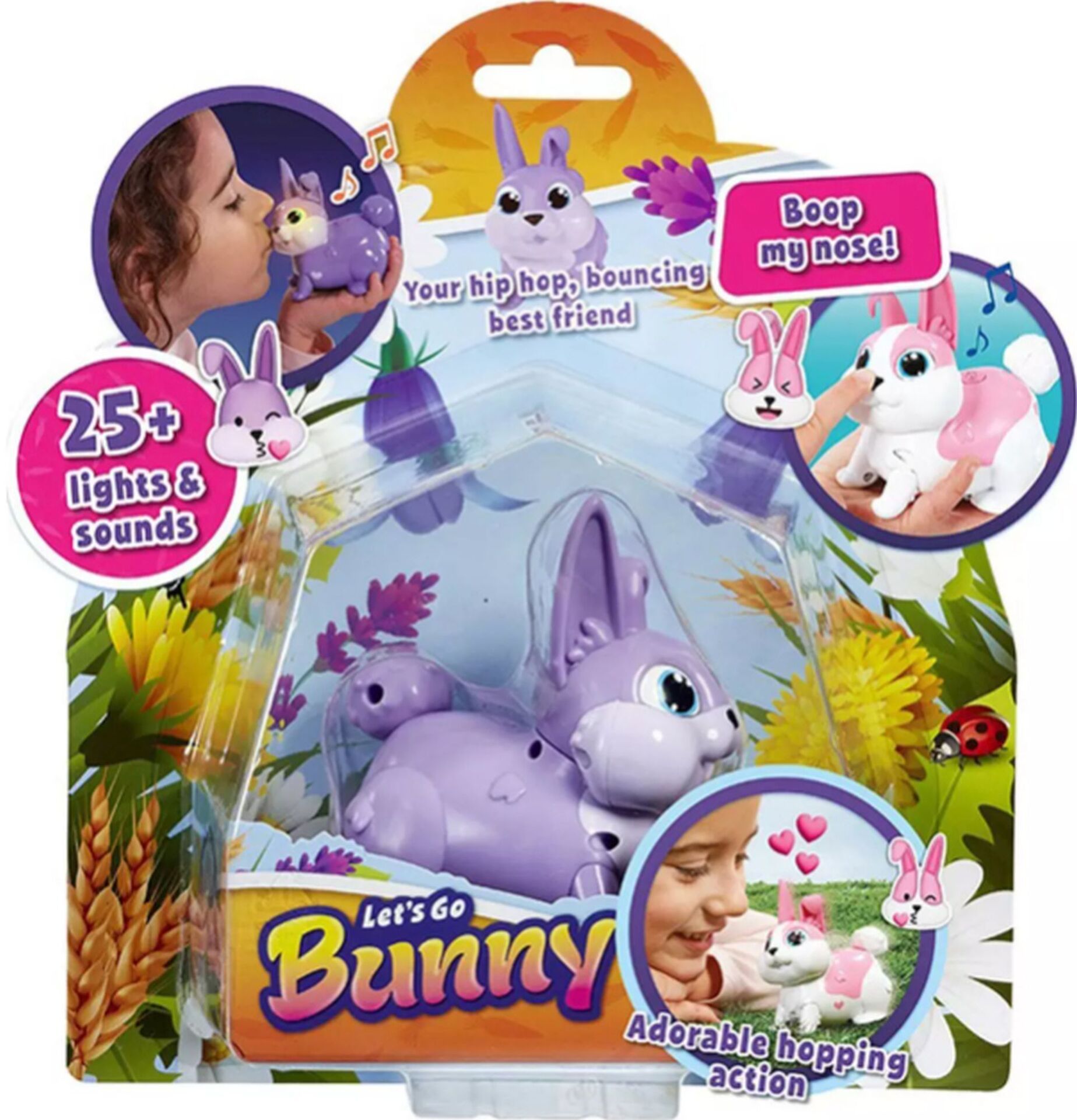 Animagic Let's go Bunny purple - Bild 1