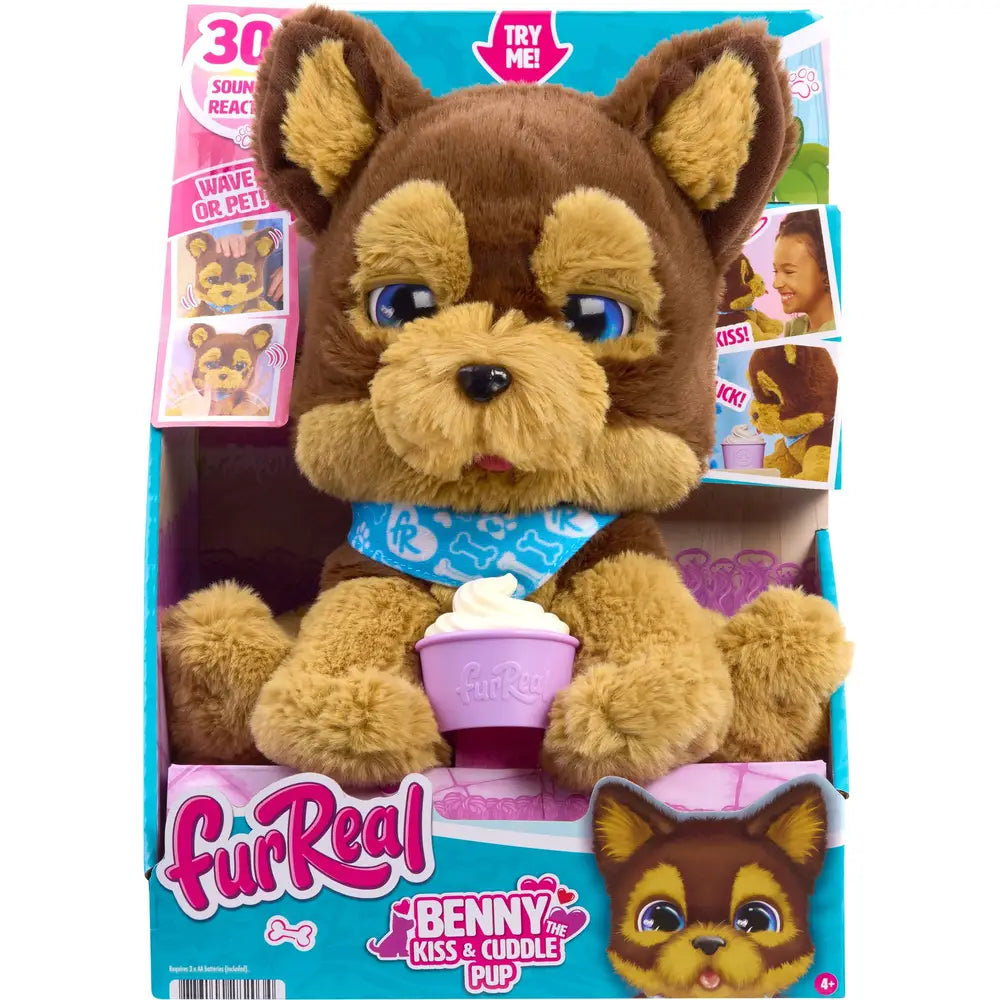 FurReal Benny der Kuschelwelpe mit Leckerli-Becher - Bild 3