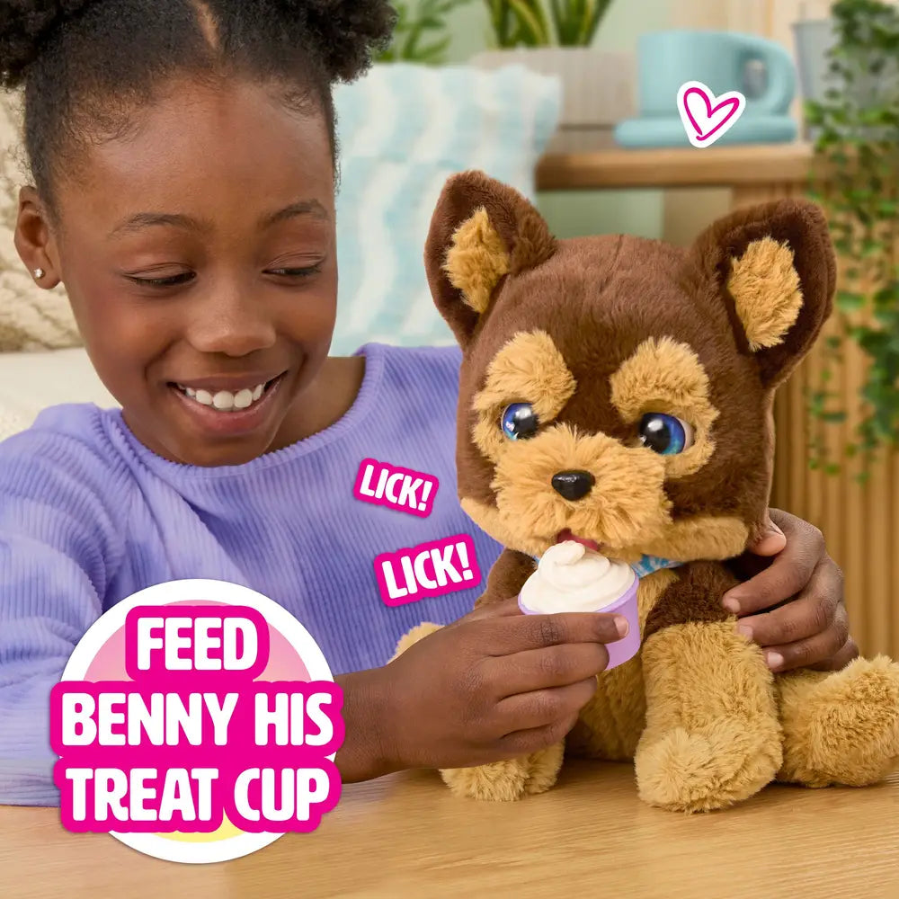 FurReal Benny der Kuschelwelpe mit Leckerli-Becher - Bild 5