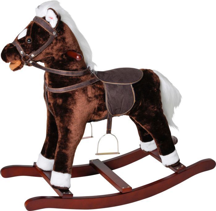 Schaukelpferd Brauny mit Sound - Bild 1