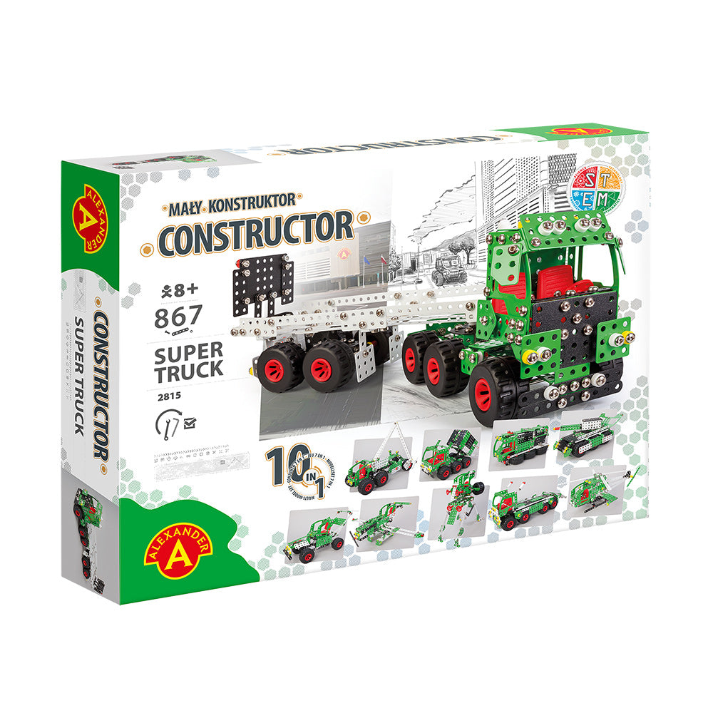 Constructor PRO Super Truck 10 in 1 Bauset - Bild 1